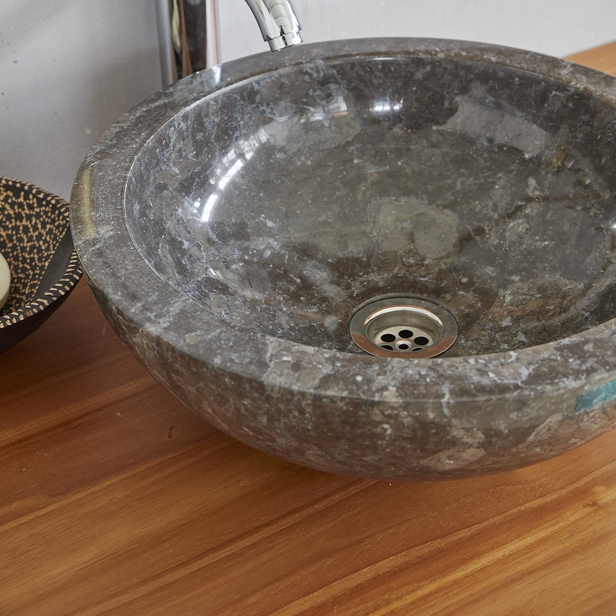 RIO - Waschtischunterschrank aus massivem Teakholz 120 cm