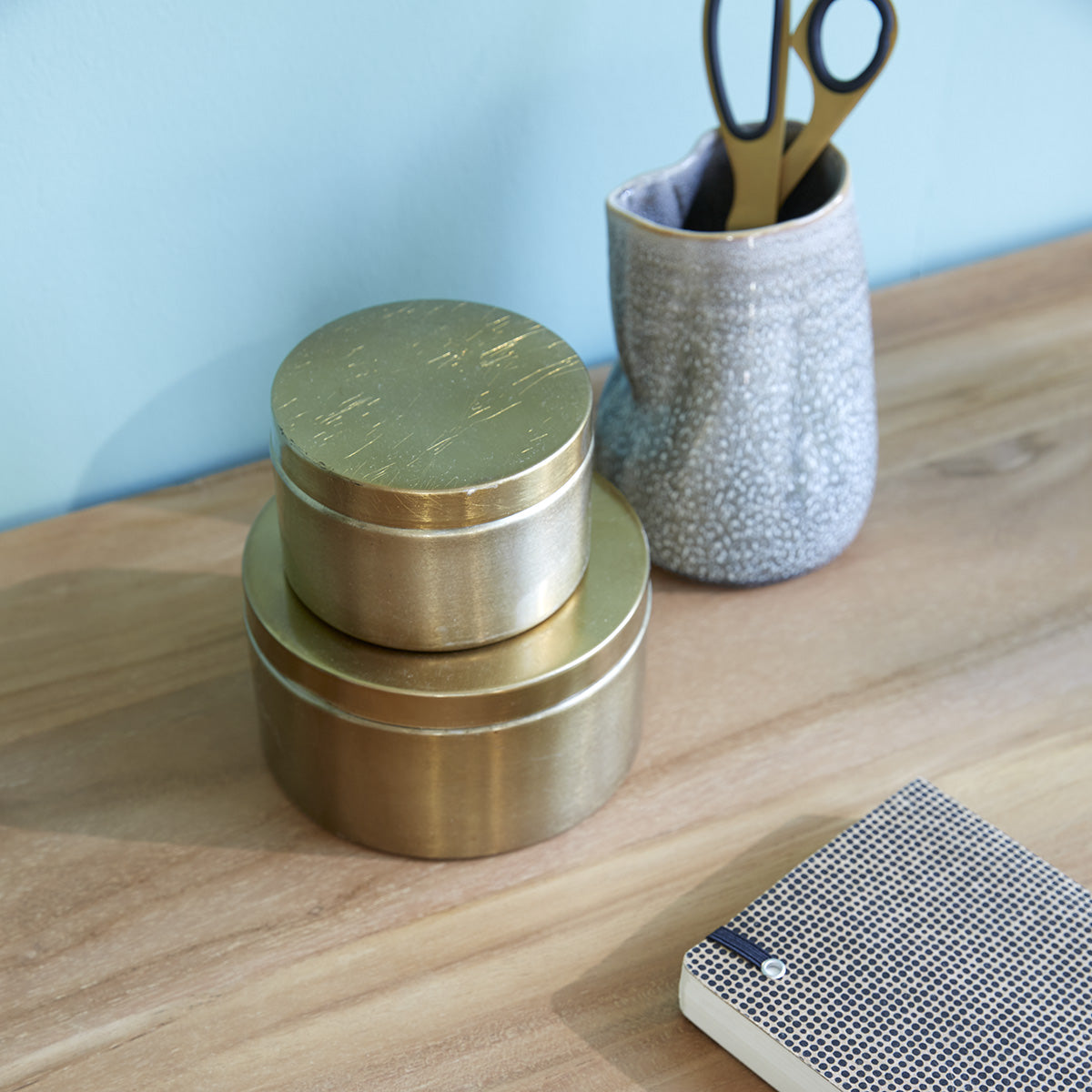 ISAURE - Scrivania in teak massello 130 cm