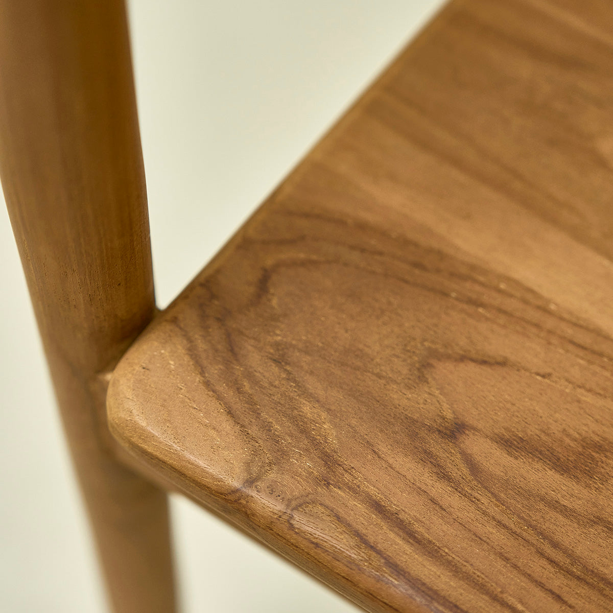 AMBRE - Stuhl aus massivem Teakholz