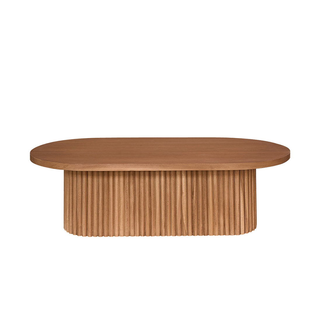 COLINE - Couchtisch aus massivem Teakholz 120 cm