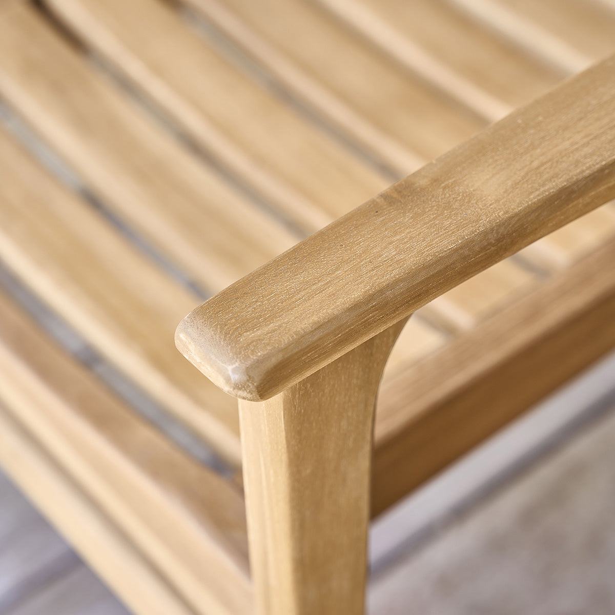 APRIL - Poltrona da giardino in teak massello (set di 2)