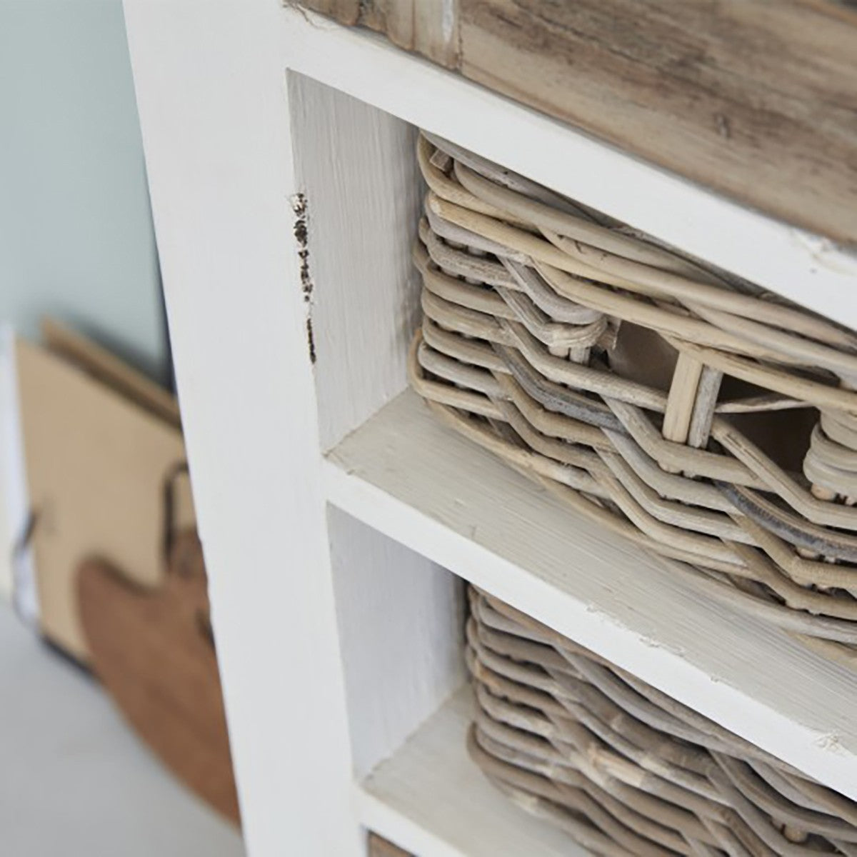 ATLANTIC - Vaisselier en bois recyclé massif 70 cm