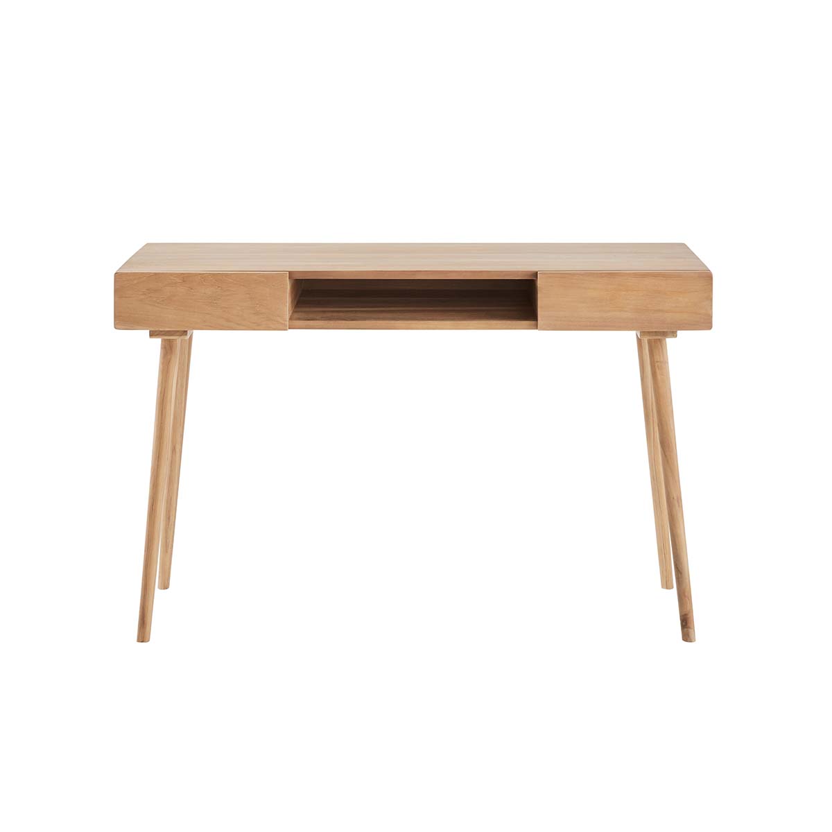 ISAURE - Scrivania in teak massello 120 cm