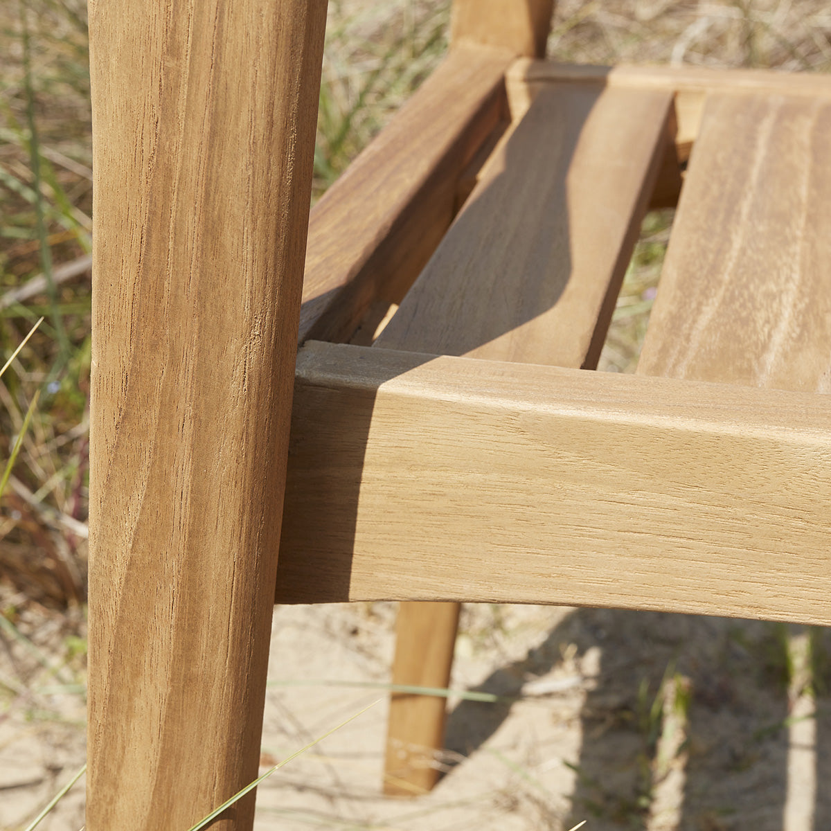 HORTENSE - Sedia da giardino in teak massello riciclato