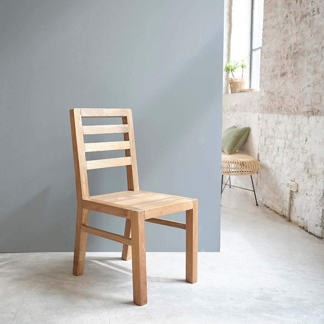 CARGO - Sedia in teak massello riciclato