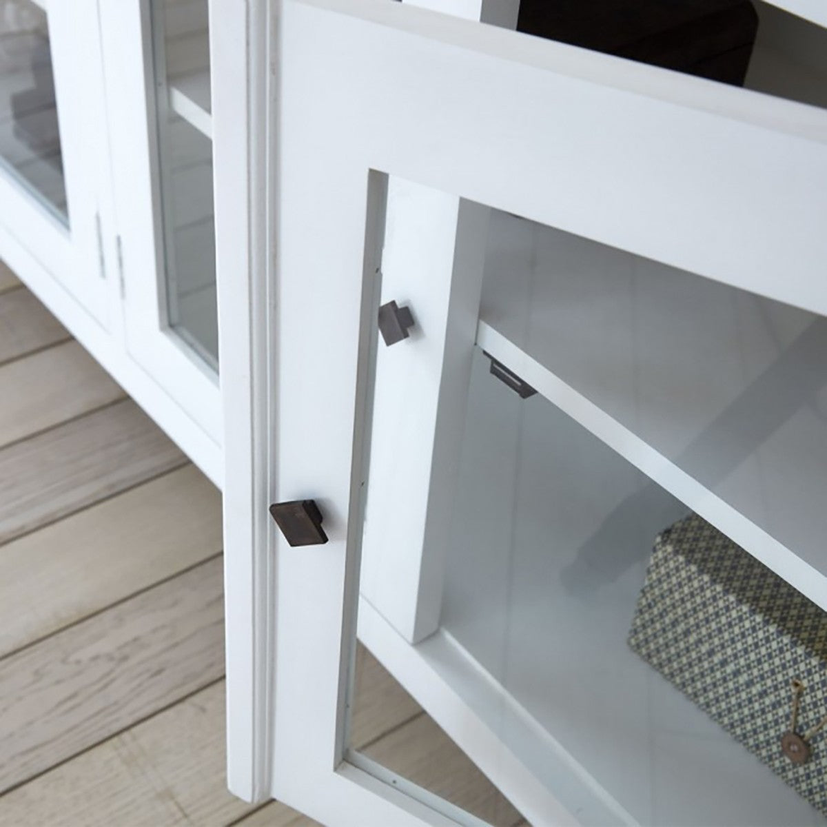 LONDRES - Buffet aus Mahagoni und massivem Teakholz 180 cm