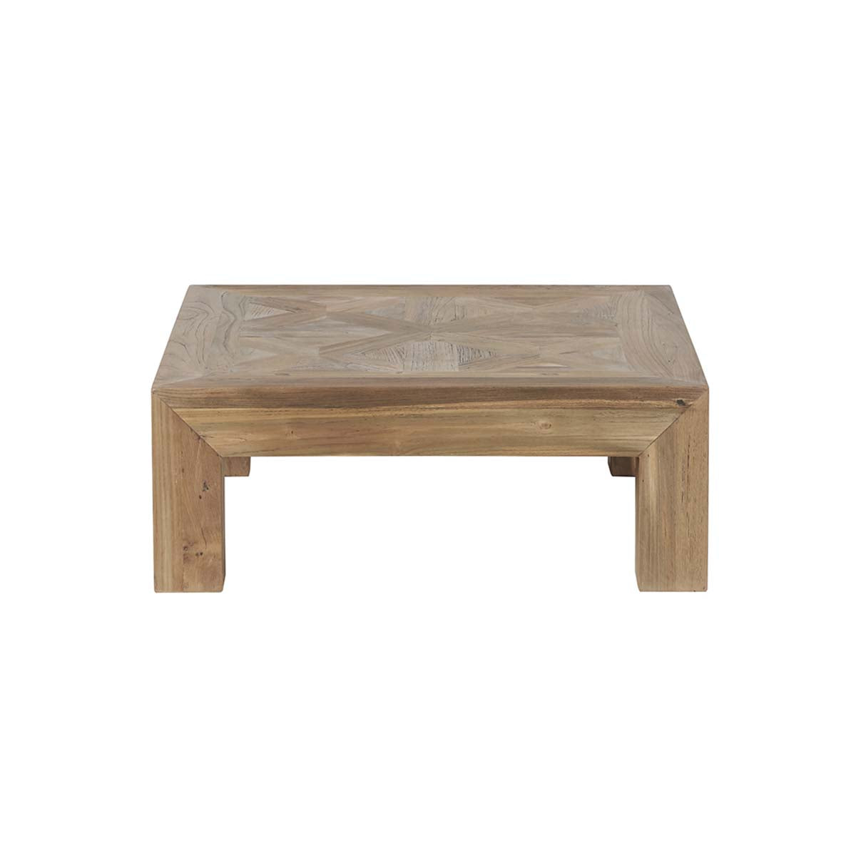 CARGO - Table basse en teck massif recyclé 100 cm