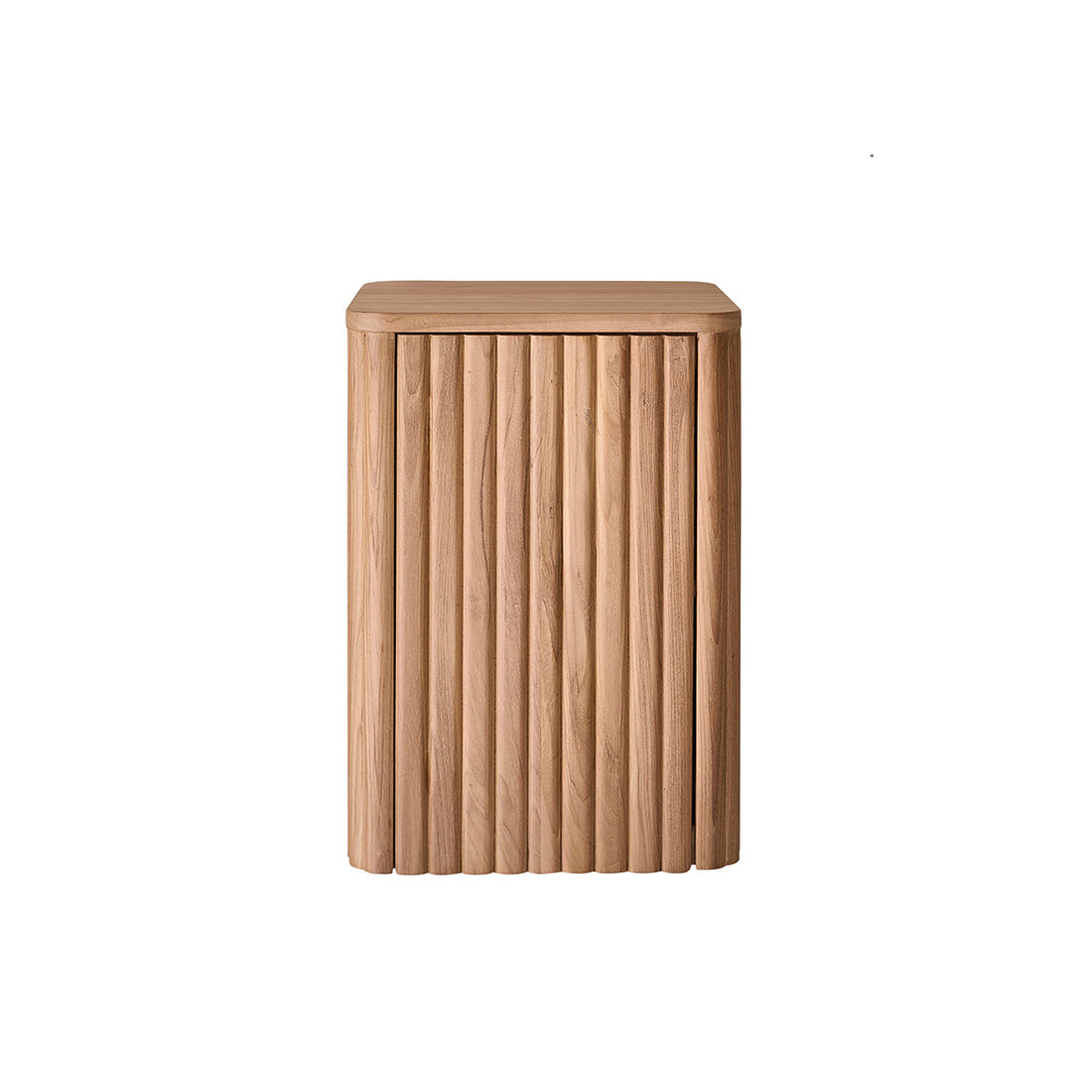 BELIZE - Hängendes Handwaschbecken aus massivem Teakholz 40cm