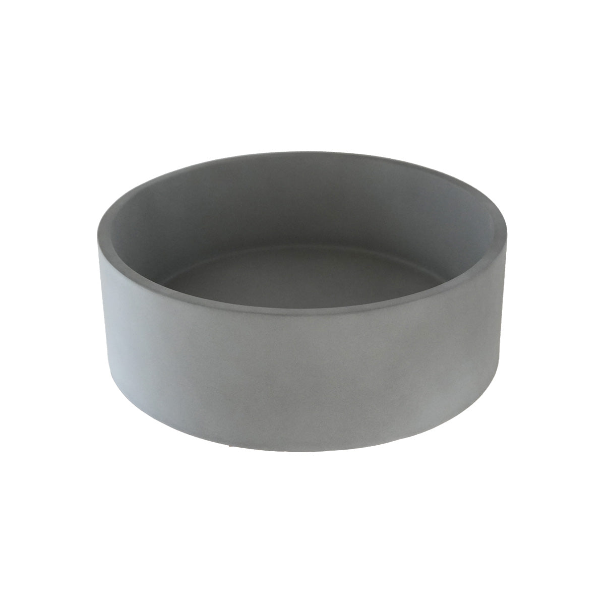 PURE - Lavabo in cemento grigio Ø37 cm