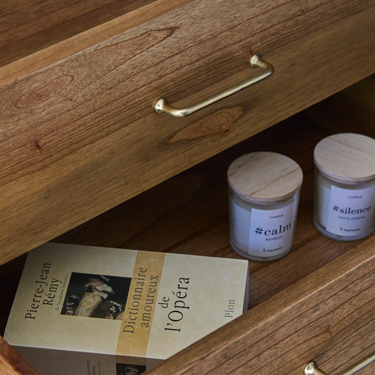 PIA - Commode rétro en mindi massif 105 cm