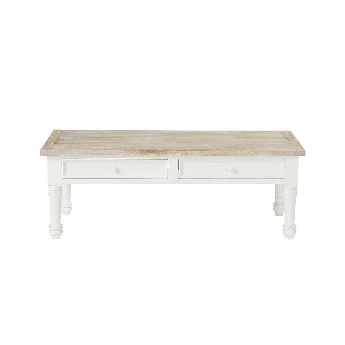 LONDRES - Table basse en acajou massif 130 cm