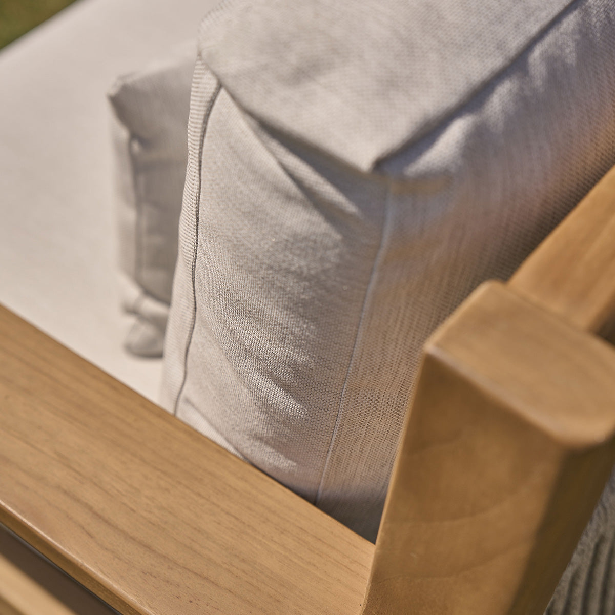 MAORA - Divano da giardino in teak massello