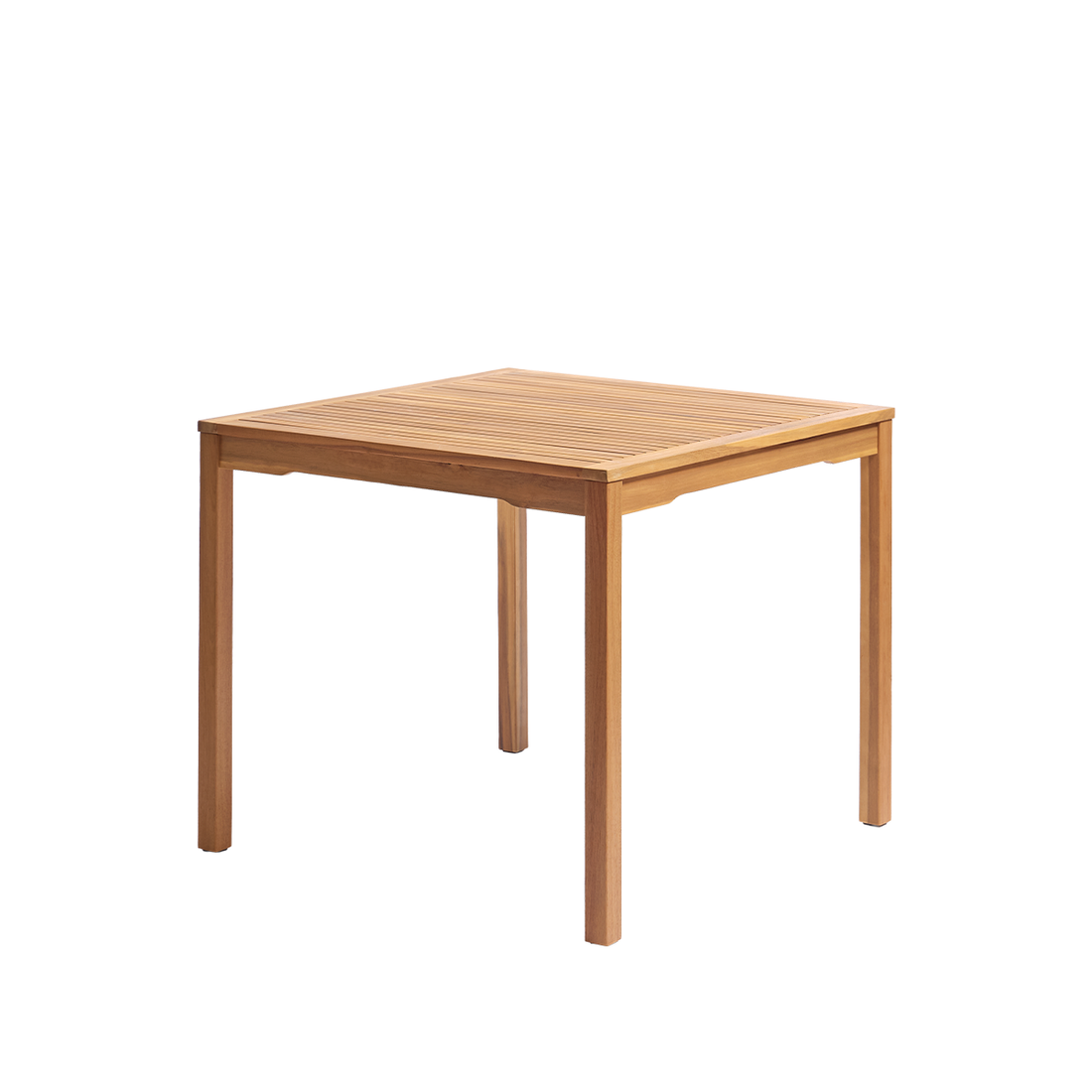 MILOS - Tavolo da giardino in legno massello di acacia oliato, 90 cm