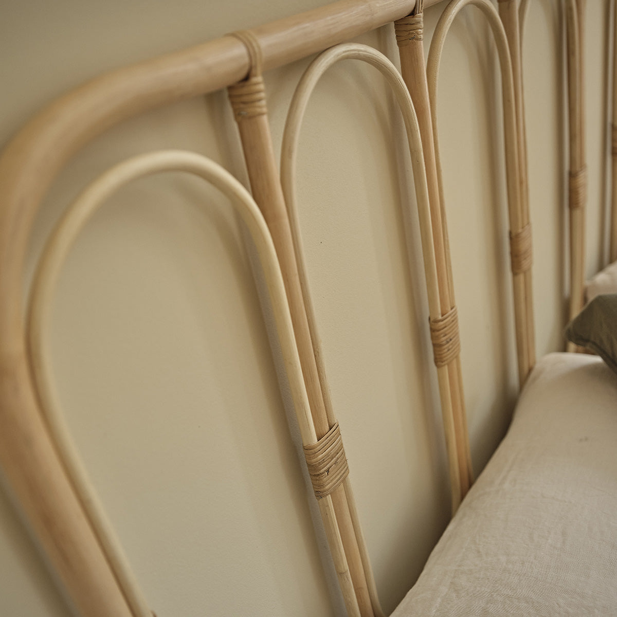 BOHO - Kopfteil aus Rattan 160 cm